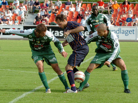 Henrik Andersson,  Frölunda, Andreas Ingel och Max Fuxberg