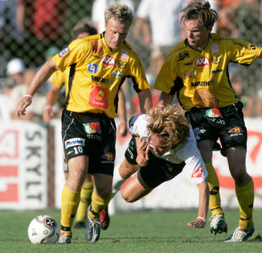 Marcus Ekenberg och Marcus Lindberg, Mjällby