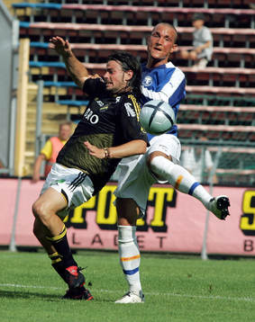 Andreas Eriksson, AIK och Ivica Skiljo, Trelleborg