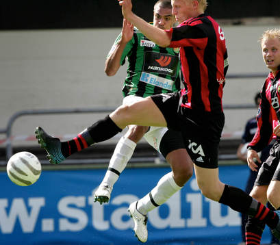 Bobbie Friberg da Cruz, GAIS och Richard Henriksson,