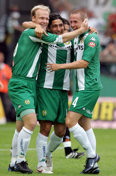 Fredrik Stoor, Hammarby gratuleras