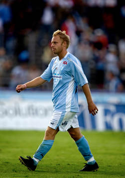 Anders Andersson, Malmö, blev utvisad o lämnar planen
