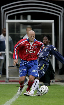 Peter Christiansen gjorde entré i HIF
