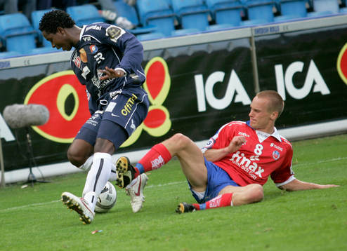 Boyd Mwila och Fredrik Svanbäck