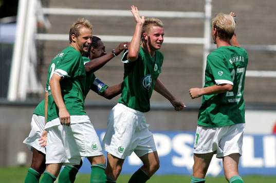 Jubel i Wolfsburg