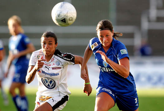 Marta Da Silva och Frida Höglund