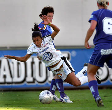 Marta Da Silva, Umeå och Sofia Dammström, Göteborg
