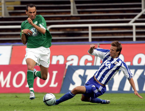 Martin Petrov, Wolfsburg och Adam Johansson, Göteborg