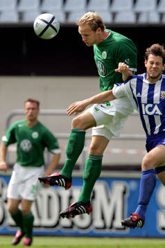 Karsten Fischer, Wolfsburg och Sebastian Johansson,