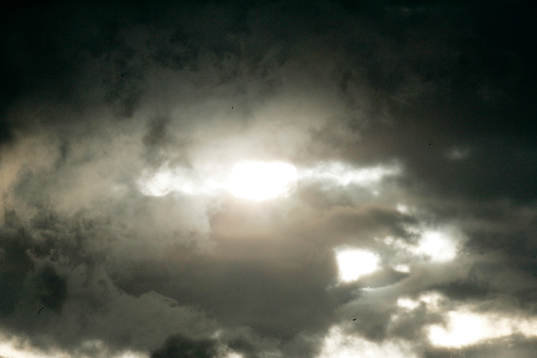 Moln, himmel, oväder