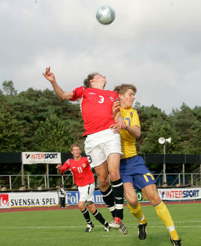 John Anders Rise och Tobias Holmqvist. Nickduell
