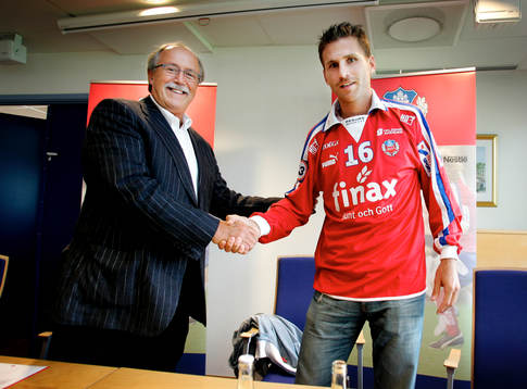 Sten-Inge Fredin (ordförande) presenterar Andreas