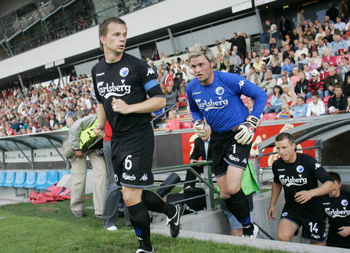 Tobias Linderoth, Jesper Christiansen, FCK, springer in på