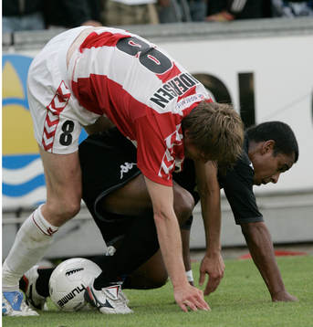 Trond Andersen och Alvaro Santos