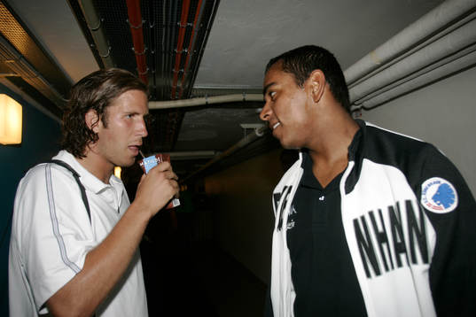 Mattias Lindström och Alvaro Santos