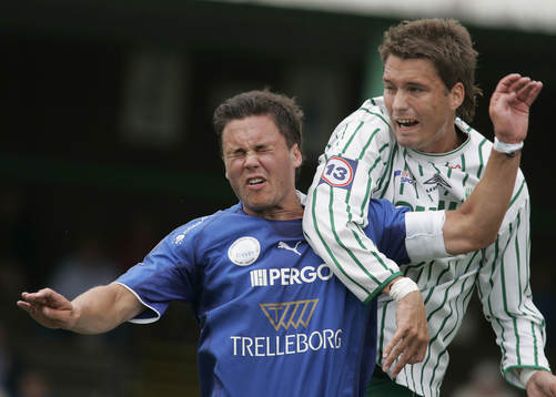 Jens Sloth, Trelleborg och Peter Nyström, Frölunda