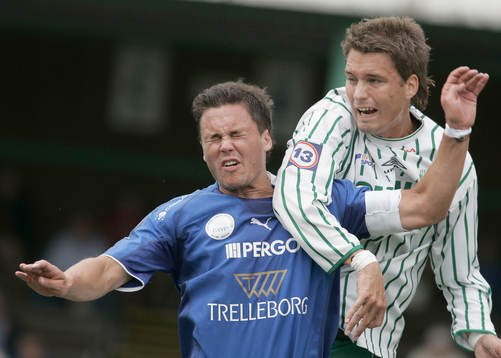 Jens Sloth, Trelleborg och Peter Nyström, Frölunda
