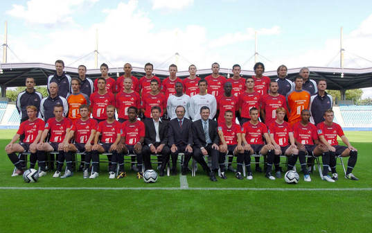 Fotboll, lagbild, Lille