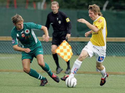 Daniel Johansson, Väsby och Lucas Egenwall, Falkenberg