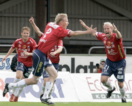Jukka Sauso, Örgryte, jubel