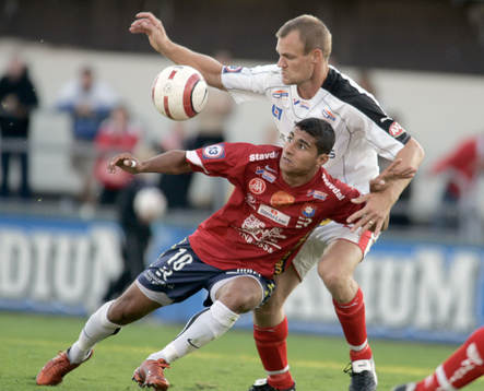 Ailton Almeida och Robert Stoltz