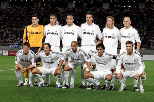 Fotboll, Real Madrid, lagbild