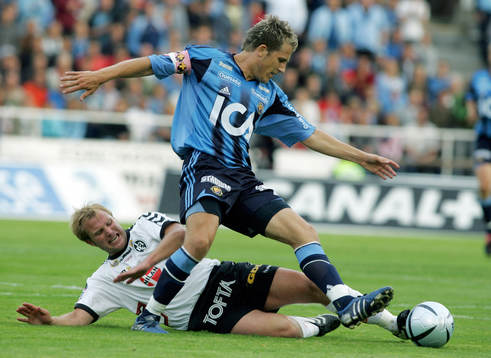 Anders Friberg, Landskrona och Tobias Hysén, Djurgården