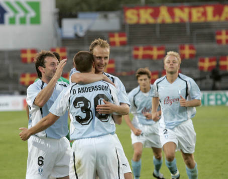 Daniel Andersson, Hans Mattisson och Jon Inge Höiland