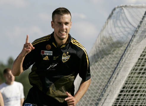 0-1, Robert Drwiega. Jubel