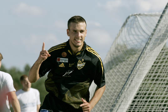 0-1, Robert Drwiega, Hässleholm, jubel
