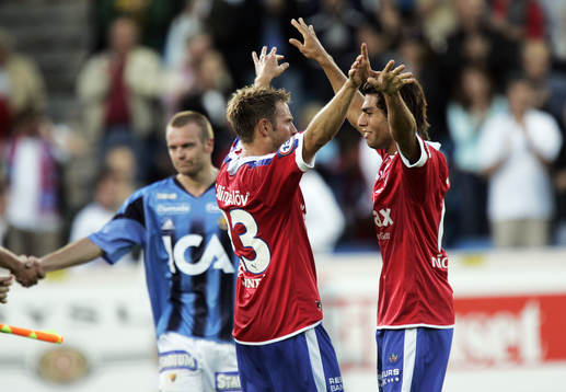 Slutsignal, HIF jublar, Mattias Jonson deppar. Jubel, depp