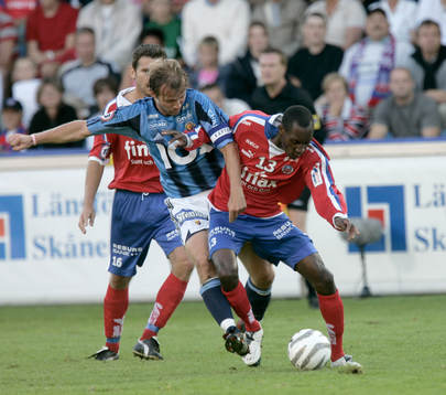 Atiba Hutchinson och Markus Johannesson