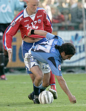 Abgar Barsom, Djurgården och Peter Christiansen,