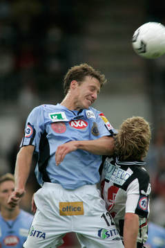 Målskytten Daniel Bernhardsson, Gefle