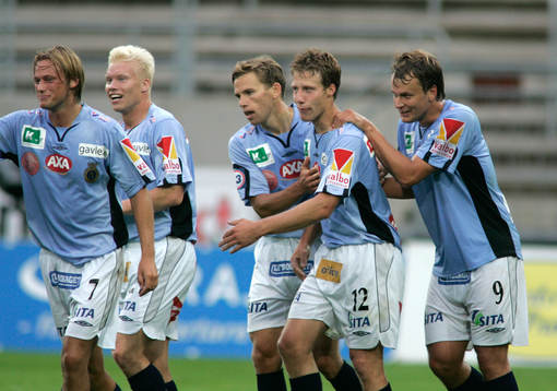 Daniel Bernhardsson, Gefle, jubel, Patrik Karlsson, Daniel