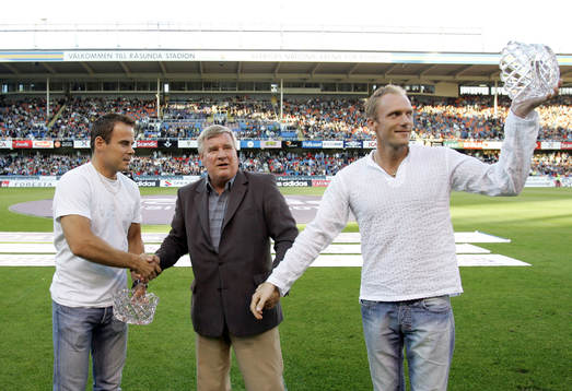 Markus Oskarsson, Berndt Rosqvist och Henrik Nilsson, kanot