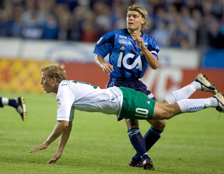 Erik Johansson, Hammarby och Johan Arneng, Djurgården