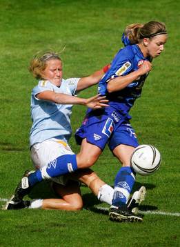 Malmö - Linköping: Jenny Engwall, Malmö och Ann