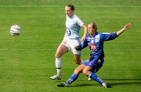 Malmö - Linköping: Therese Lundin, Malmö och Malin