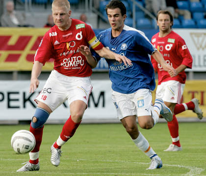 Mikael Mårtensson och Jetullah Bathiri