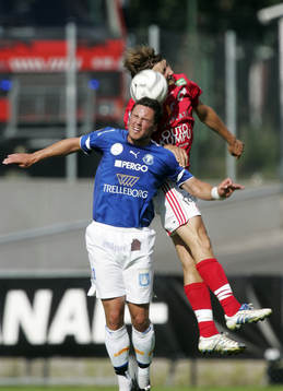 Jens Sloth, Trelleborg och Ola Toivonen, Degerfors