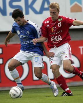 Jetullah Bahtiri, Trelleborg och Fredrik Nilsson, Degerfors