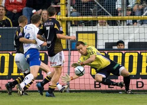 Kjell Jönsson, måvakt, AIK i aktion