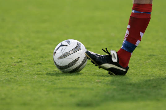 Boll, fot, ben, sko. Puma