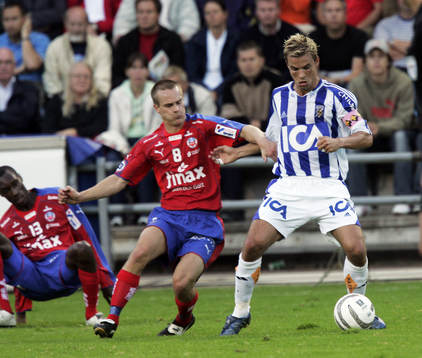 Niclas Alexandersson mot Fredrik Svanbäck och Atiba
