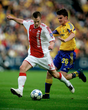 Bröndby - Ajax: Markus Rosenberg, Ajax