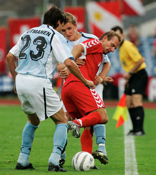 Jari Litmanen och Peter Abelsson