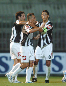 Ferrante, Cudini och Ferraro, jubel