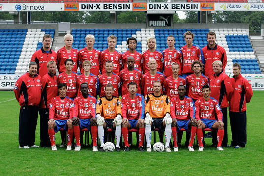 Fotboll, Allsvenskan,  Helsingborg, lagbild