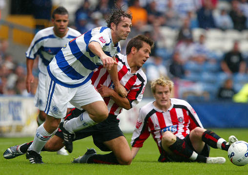 Gareth Ainsworth, QPR och  Jon Harley, Sheffield